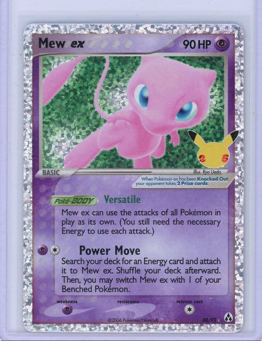 Mew ex Pokémon Celebrations Classic Collection #88/92