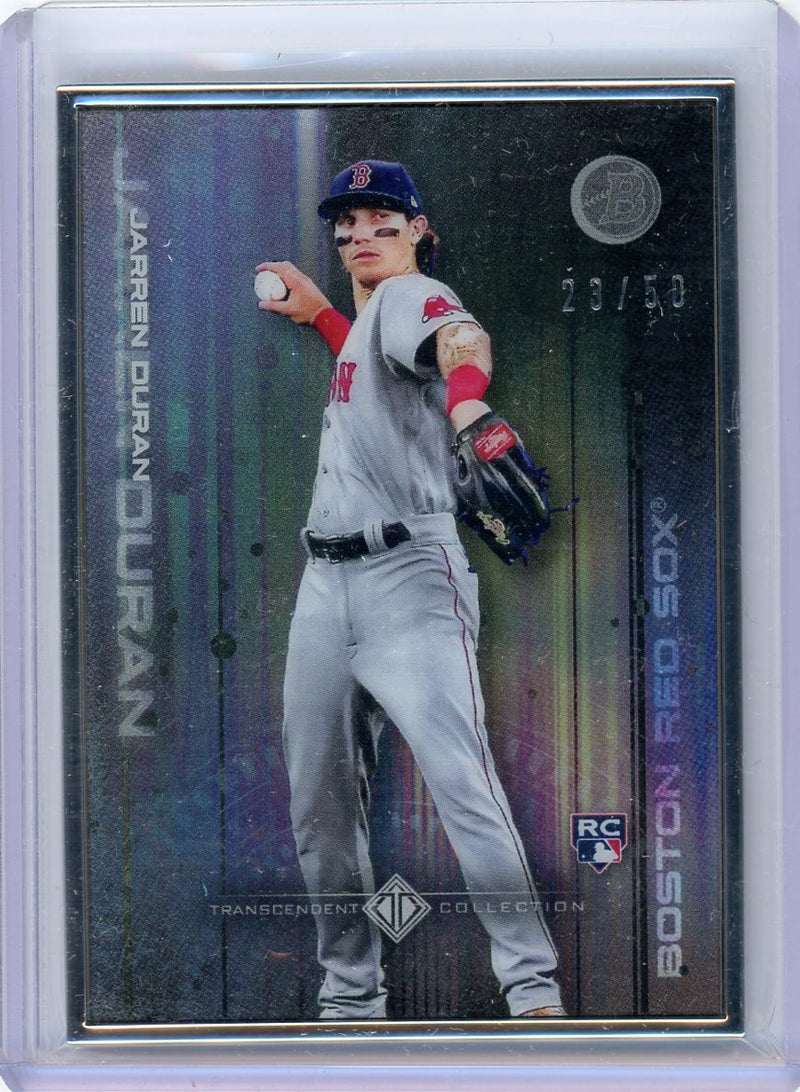 Jarren Duran 2022 Bowman Transcendent Collection Bowman Icons /50