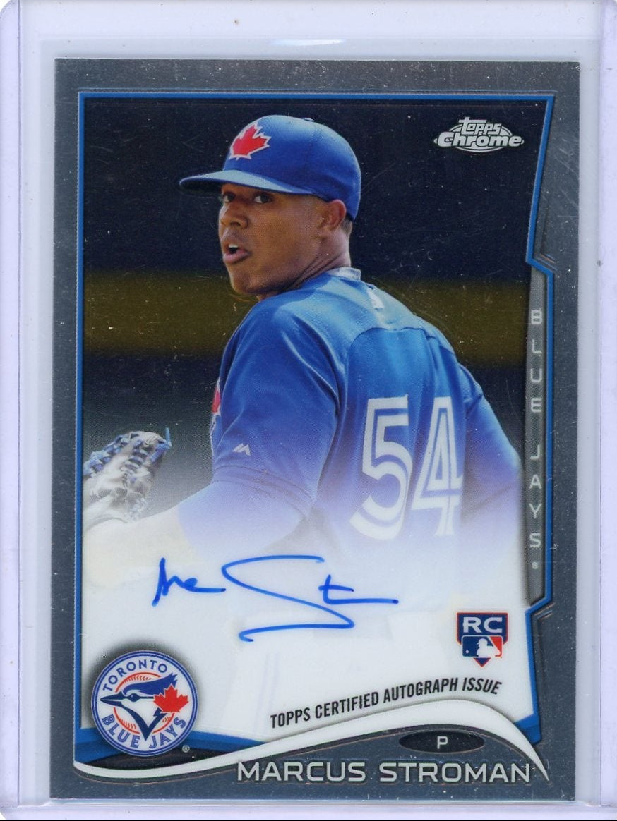 Marcus Stroman 2014 Topps Chrome Autograph RC
