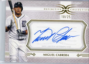 Miguel Cabrera 2025 Topps Definitive Legendary Auto #'d /25