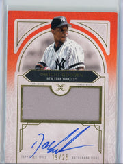 Dwight Gooden 2025 Topps Definitive Autographed Relic #'d /25
