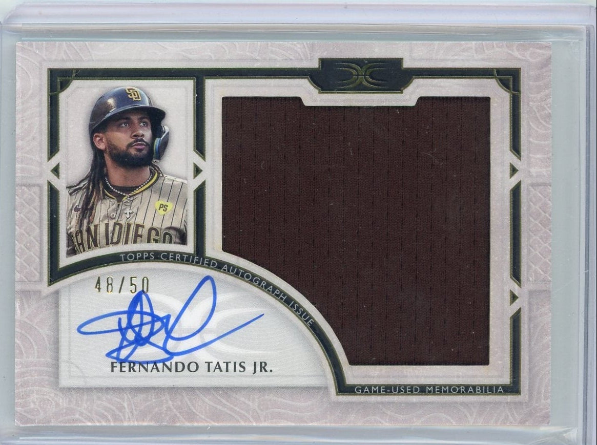 Fernando Tatis Jr. 2025 Topps Definitive Autographed Relic #'d /50