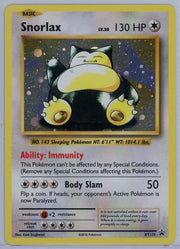 Snorlax Pokémon XY Black Star Promo #XY179