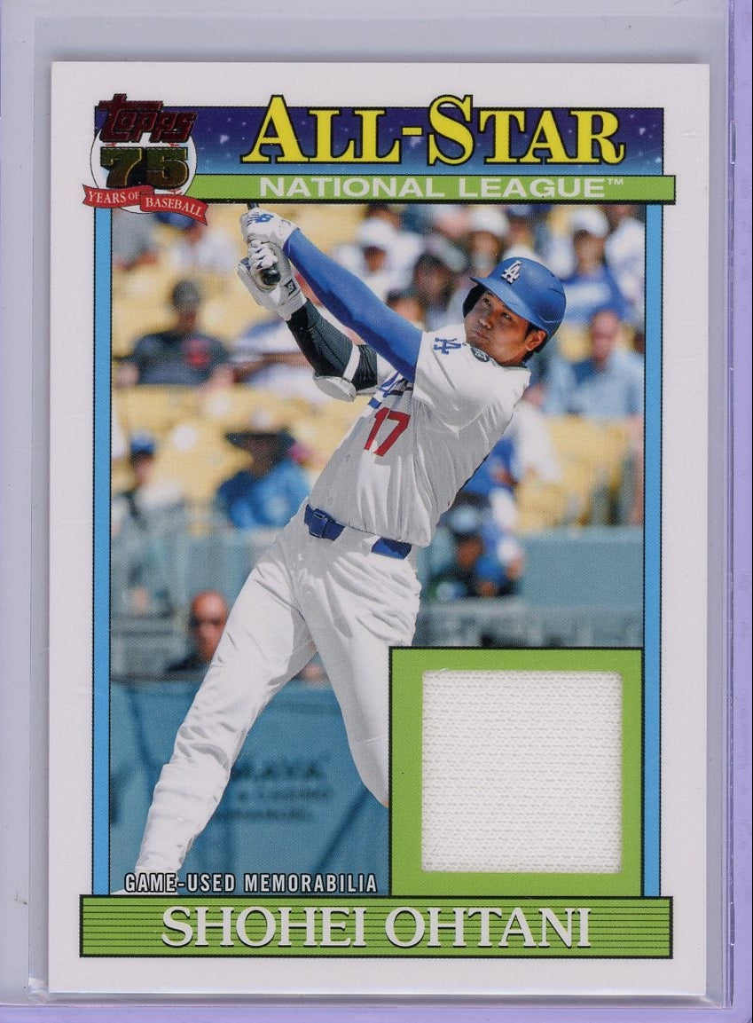 Shohei Ohtani 2026 Topps Series 2 1991 All-Star Relic #91ASR-SO