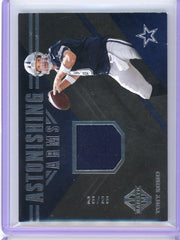 Tony Romo 2018 Panini Majestic Astonishing Arms relic #'d 25/25
