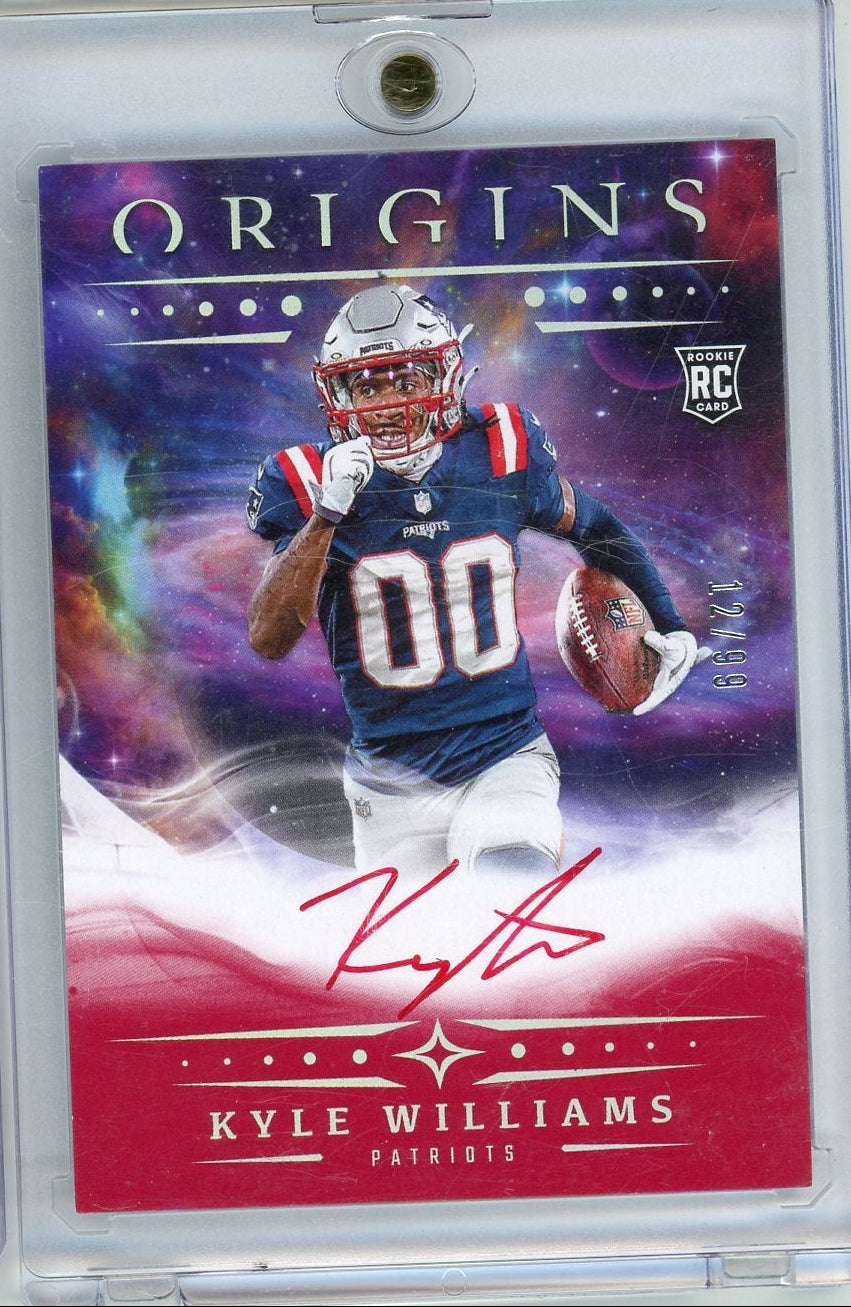 Kyle Williams 2025 Panini Origins Auto RC #'d 12/99