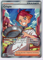 Crispin Pokemon Stellar Crown Ultra Rare #164/142