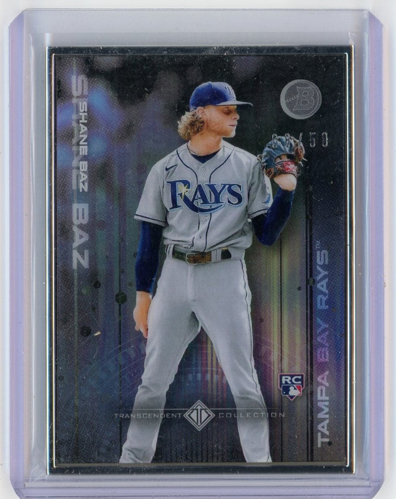 Shane Baz 2022 Bowman Transcendent Collection Bowman Icons /50