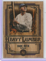 Babe Ruth 2025 Topps Series 2 Heavy Lumber #HL-26