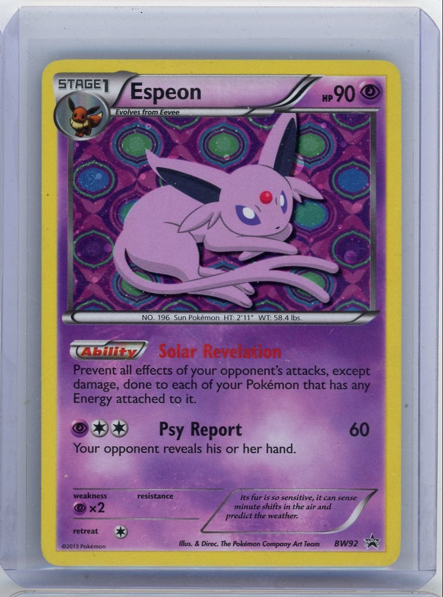 Espeon Pokemon Black Star Promo #BW92
