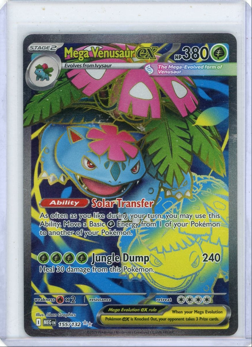 Mega Venusaur ex Pokémon Mega Evolution Full-Art #155/132