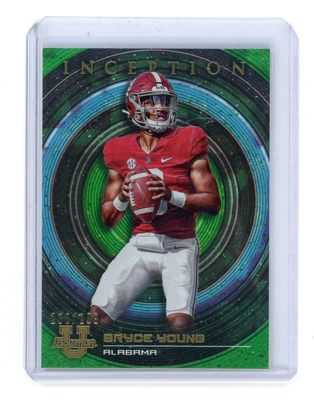 Bryce Young 2023 Bowman Inception 238/299