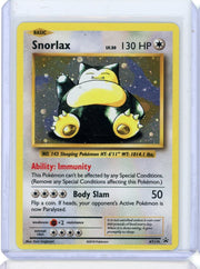 Snorlax Pokémon XY Black Star Promo #XY179