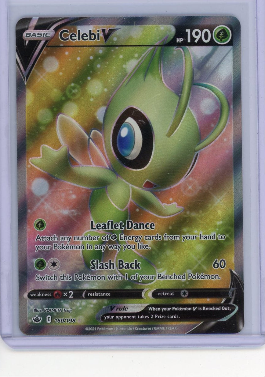Celebi V Pokémon Chilling Reign Full-Art #160/198