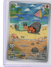 Dwebble Pokémon Black Bolt Illustration Rare #129/086