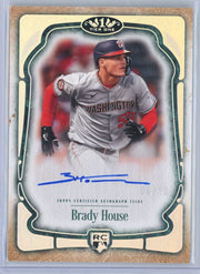 Brady House 2026 Topps Tier One Base Auto #BCA-BH #'d /10