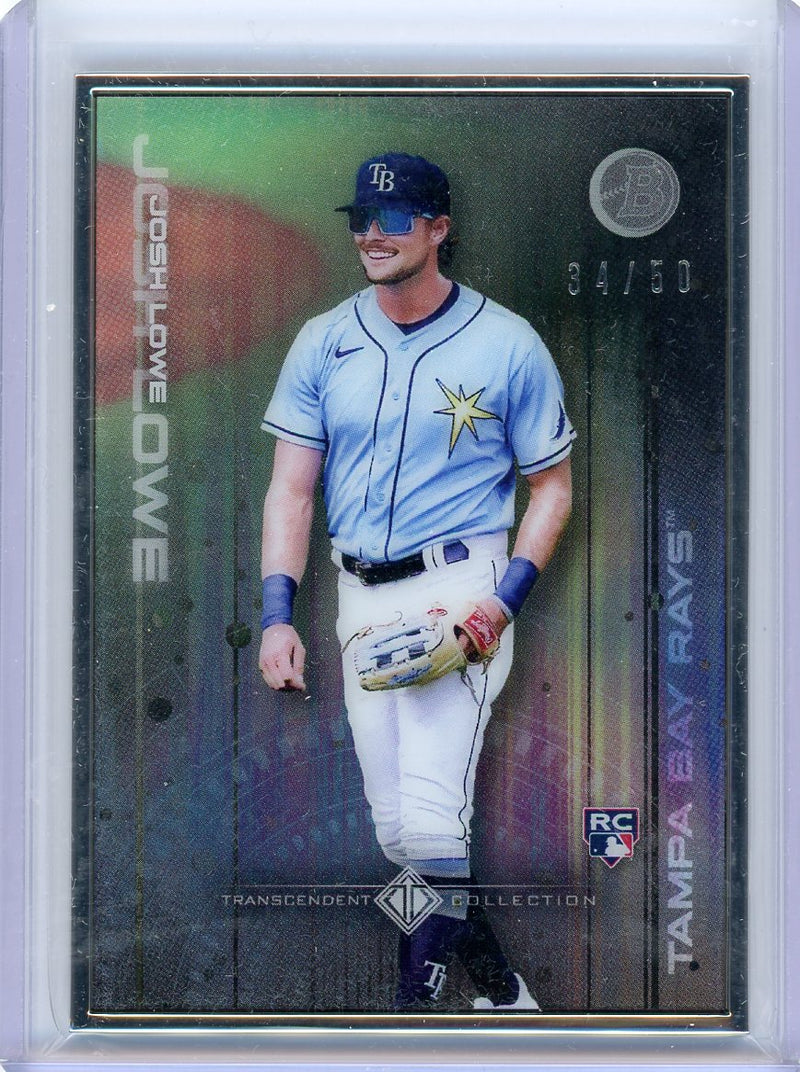 Josh Lowe 2022 Bowman Transcendent Collection Bowman Icons /50 variation