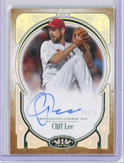 Cliff Lee 2026 Topps Tier One Prime Performers Auto #PPA-CL #'d /10