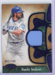 Dansby Swanson 2026 Topps Tier One Relic #T1R-DS #'d /149