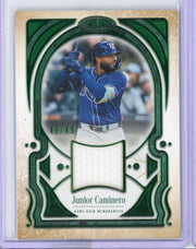 Junior Caminero 2026 Topps Tier One Talent Relic #T1TR-JCA #'d /49