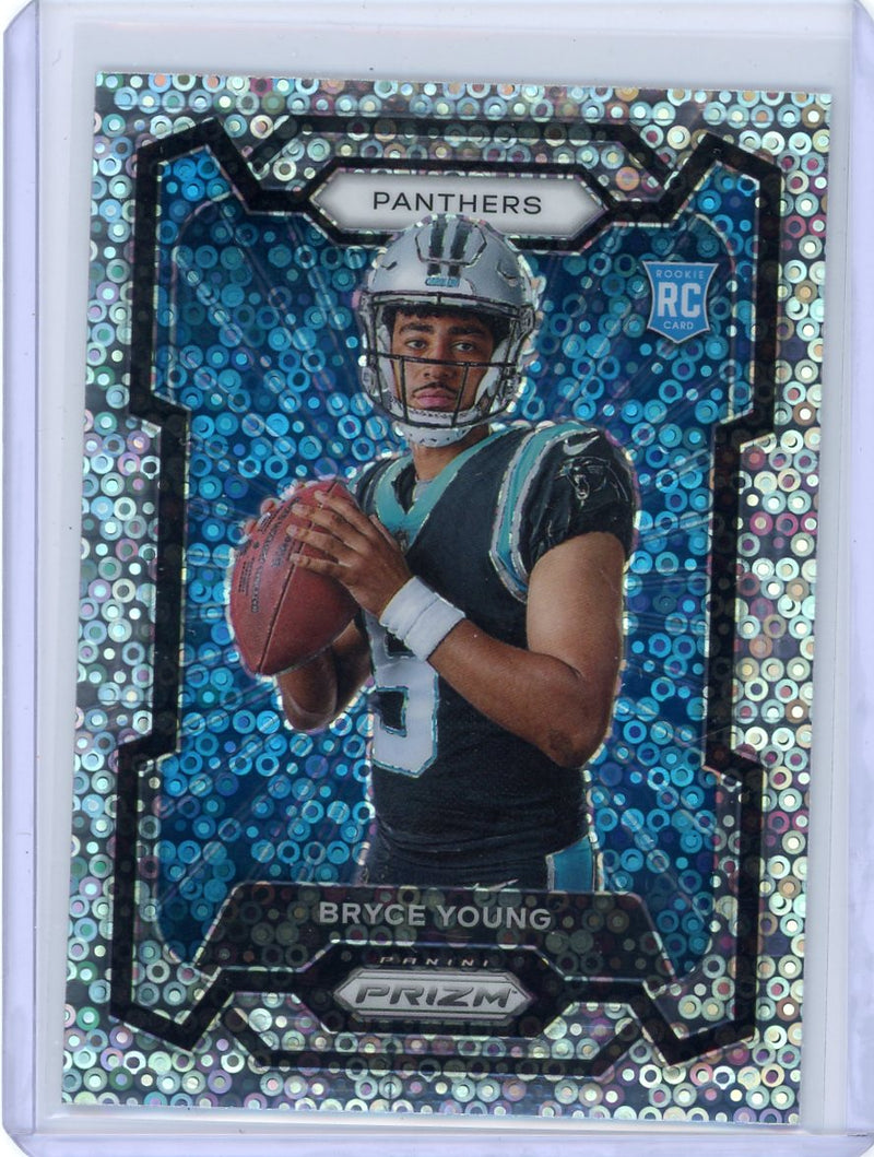 Bryce Young 2023 Panini Prizm No Huddle Prizm Photo Variation RC