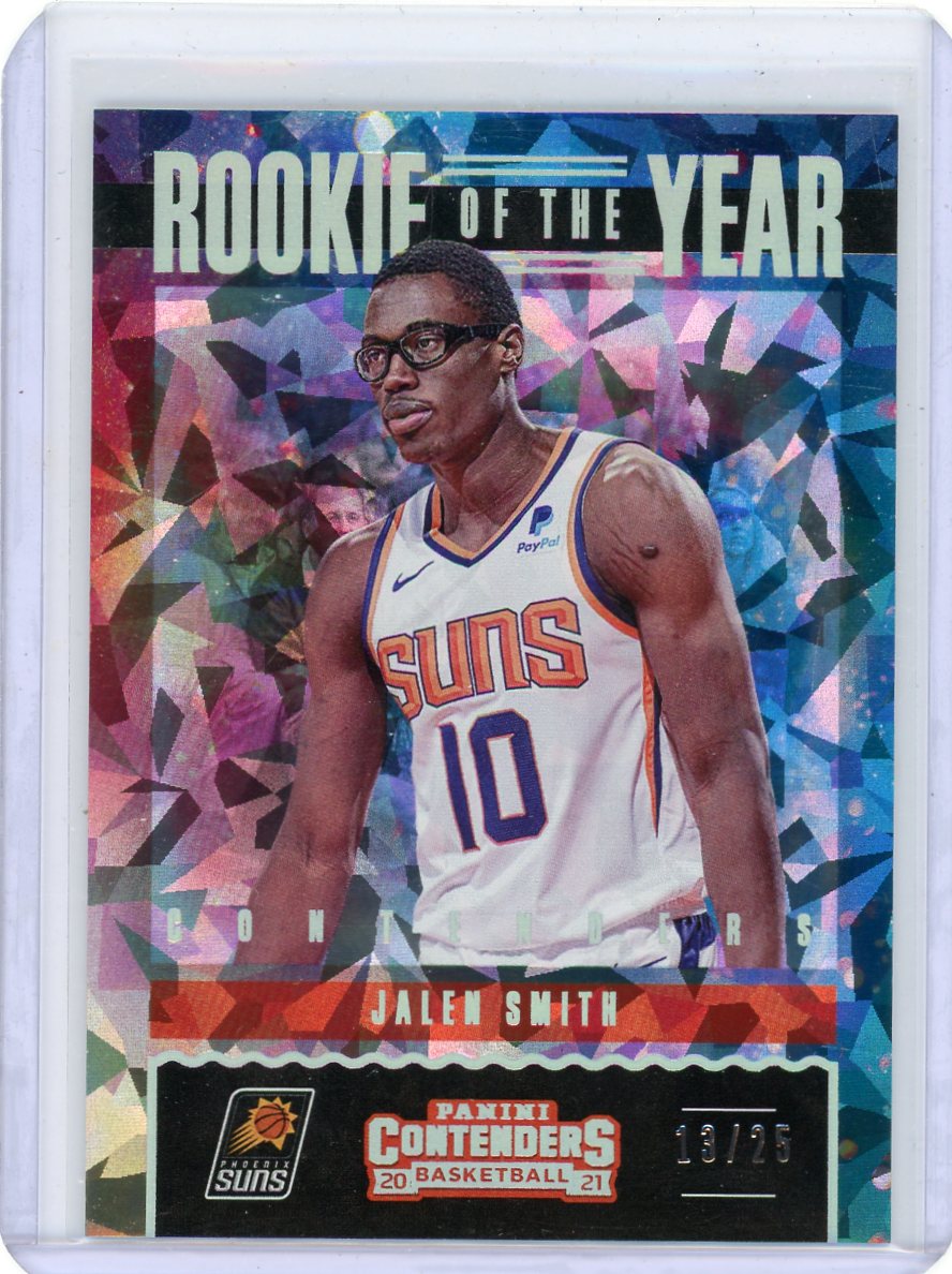 Jalen Smith 2020-21 Panini Contenders Rookie Of The Year Cracked Ice #'d 13/25