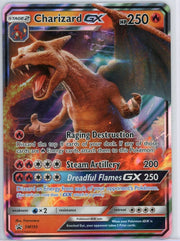 Charizard GX Sun & Moon Black Star Promo #SM195 LP