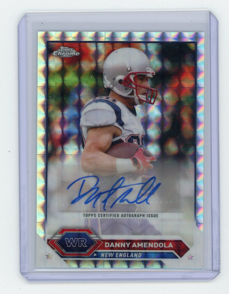 Danny Amendola 2023 Topps Composite "Topps Chrome" Geometric Autograph