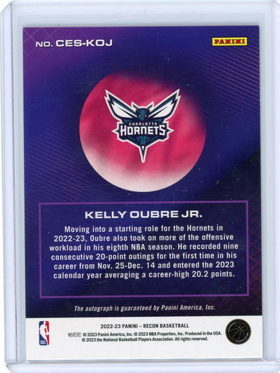 Kelly Oubre Jr. 2022-23 Panini Recon Called to Excellence autograph #'d 50/75