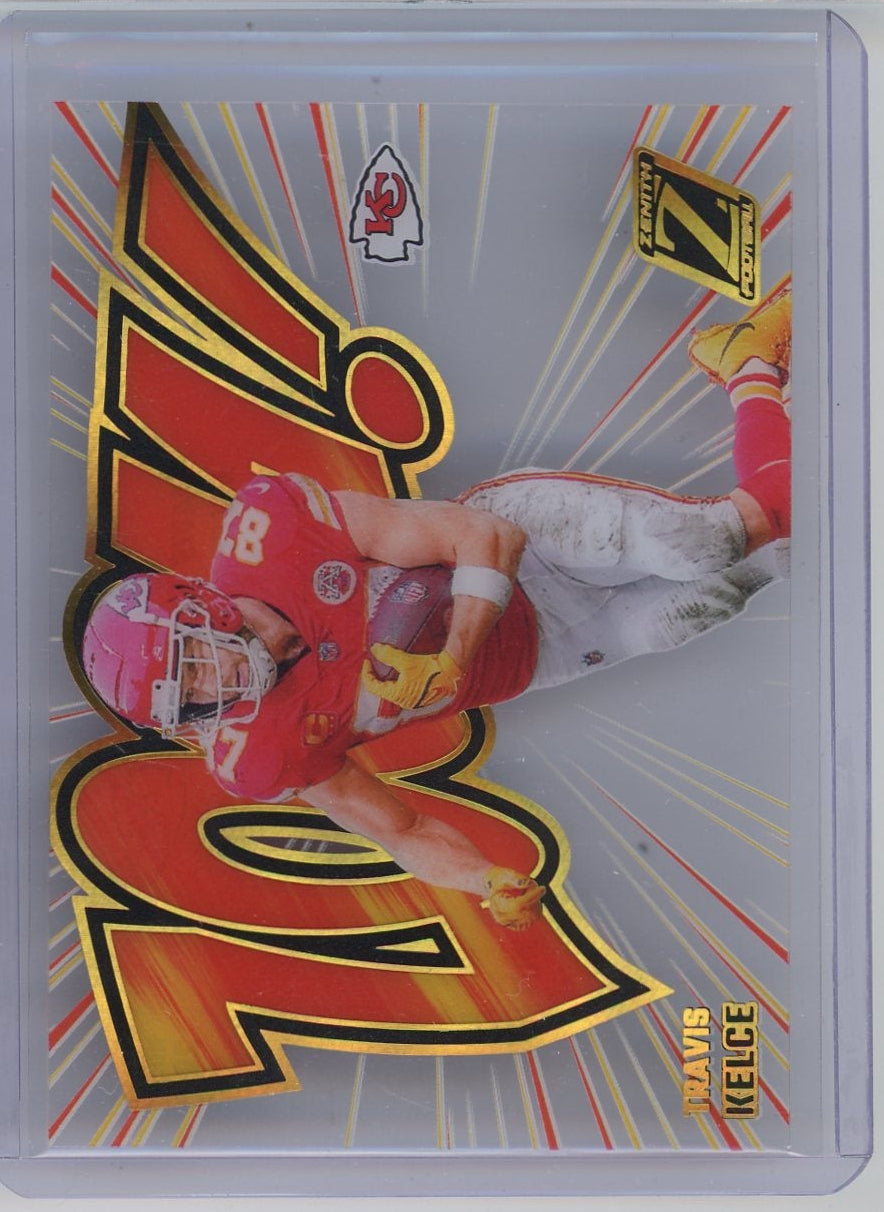 Travis Kelce 2023 Panini Zenith Zoom!