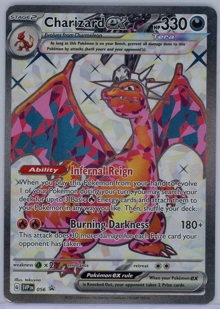 Charizard ex Scarlet & Violet Black Star Promo #056