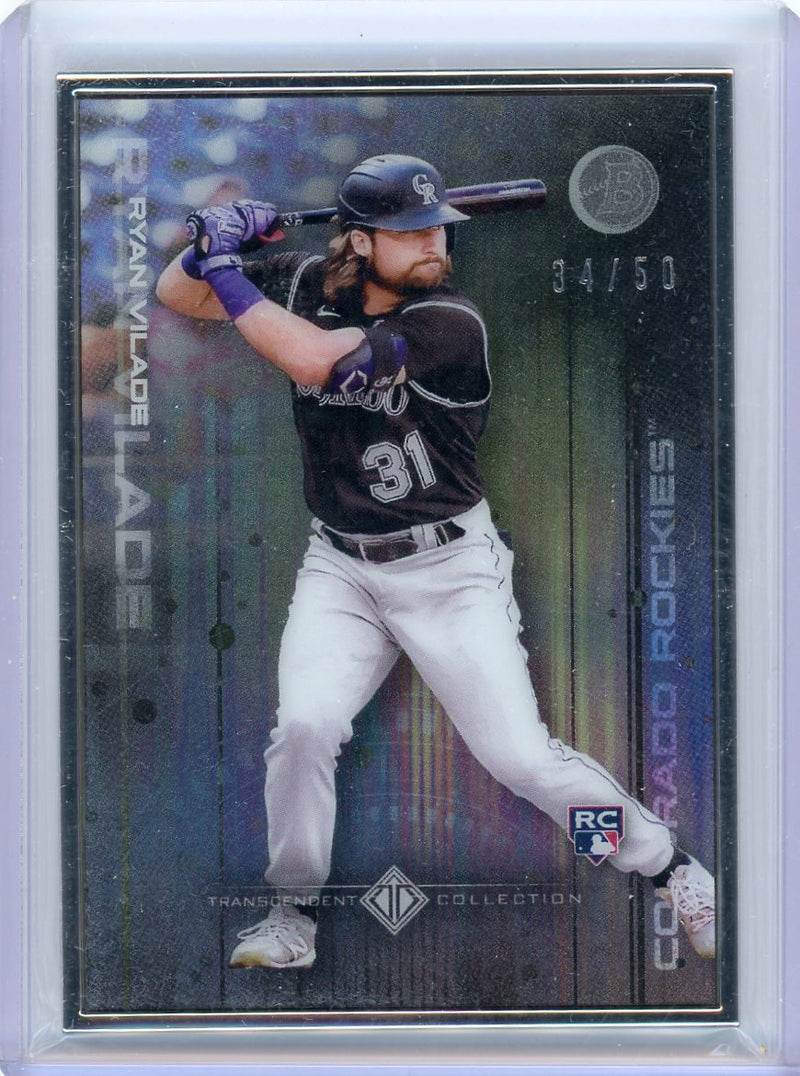 Ryan Vilade 2022 Bowman Transcendent Collection Bowman Icons /50 variation