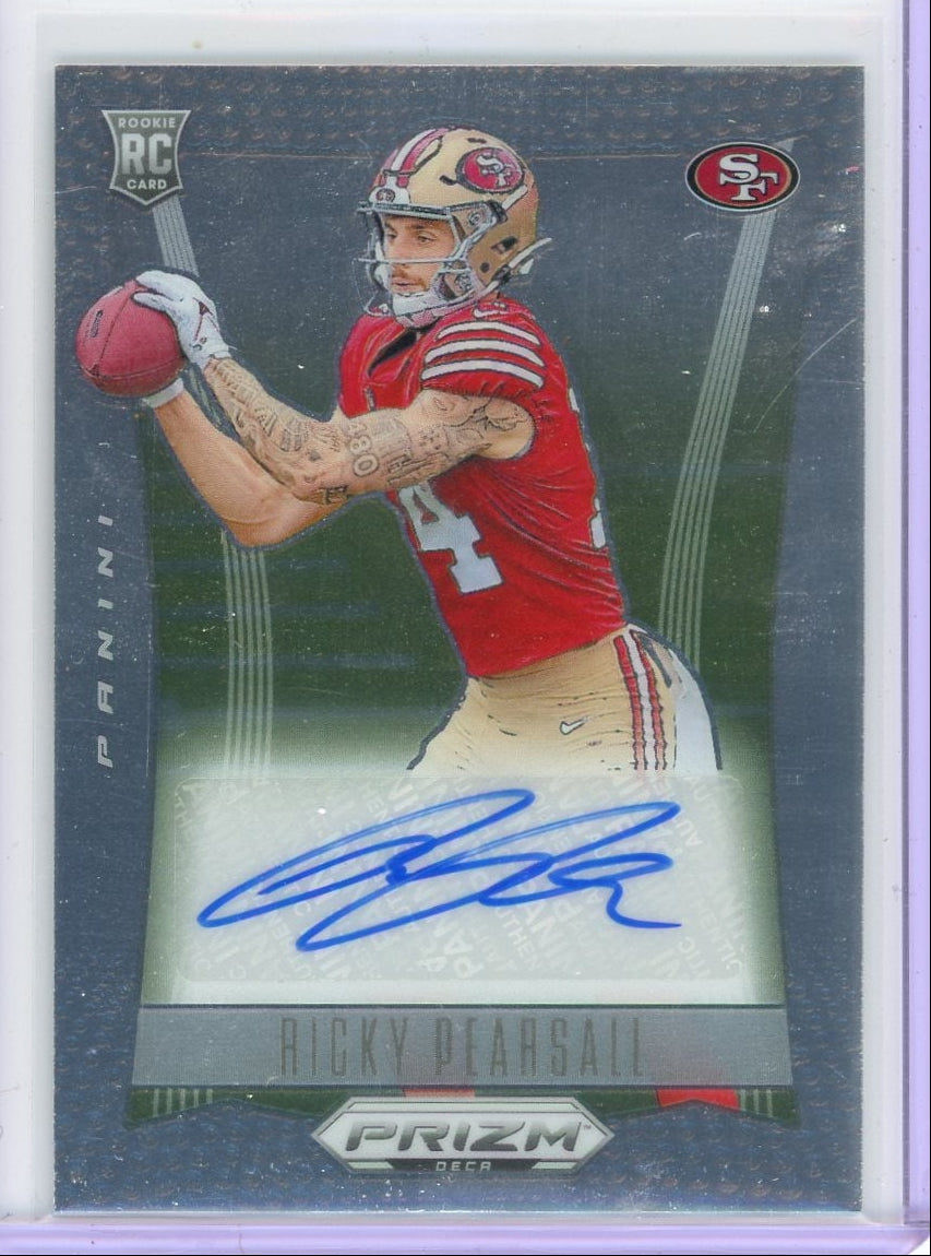 Ricky Pearsall 2024 Panini Prizm Deca autograph rookie card