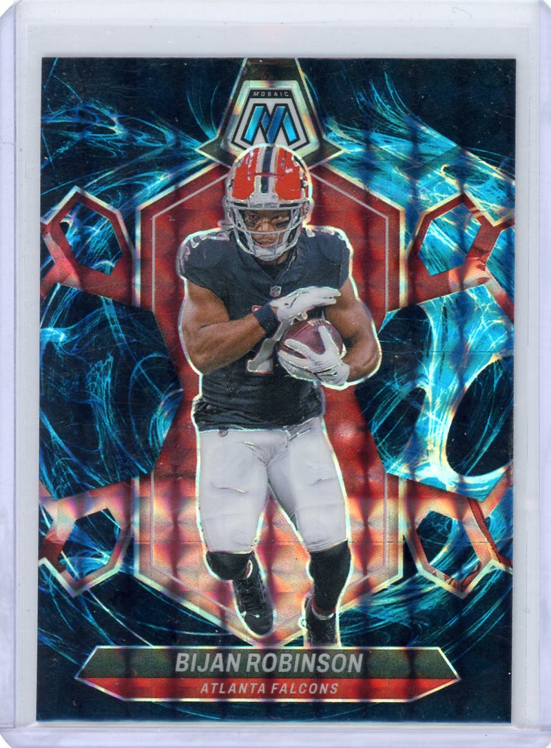 Bijan Robinson 2024 Panini Mosaic Genesis Prizm SP