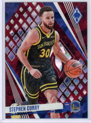 Stephen Curry 2024 Panini Phoenix Maroon Ice Prizm #'d 240/275