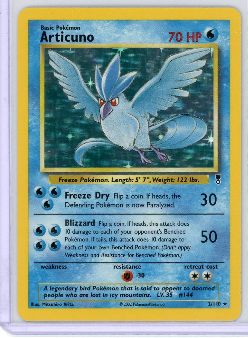Articuno Pokémon Legendary Collection Holo Rare #2/110