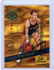 Rick Barry 1994 Signature Rookie Gold Standard Hall of Fame Authentic Signature Auto #'d 190/2500