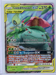 Celebi & Venusaur GX Pokémon Team Up Ultra Rare Tag Team #1/181 LP