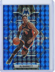 RJ Barrett 2022-23 Panini Mosaic blue mosaic prizm #'d 157/199