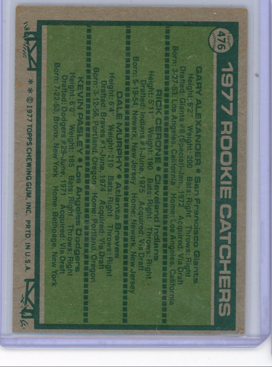 Gary Carter / Marc Hill / Danny Meyer / Leon Roberts 1975 Topps Rookie Catchers-Outfielders #620