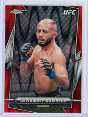 Deiveson Figueiredo 2026 Topps Chrome red raywave #'d 3/5