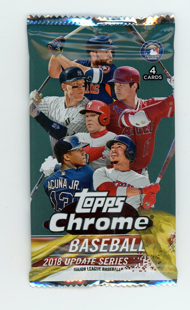 Topps Chrome 2018 Update Mega Box pack