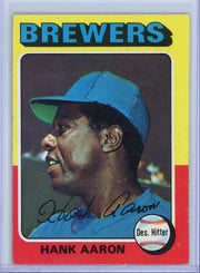 Hank Aaron 1975 Topps #660