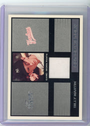 Billy Martin 2003 Fleer Flair Greats Cut of History pants relic