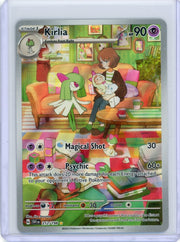 Kirlia 2023 Pokemon Scarlet & Violet Illustration rare #212/198