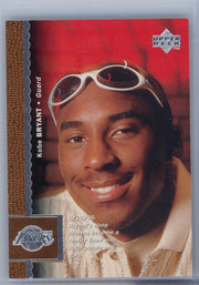 Kobe Bryant 1996 Upper Deck rookie card #58
