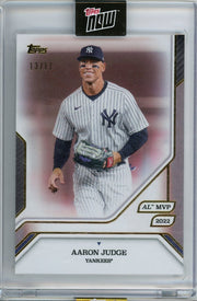 Aaron Judge 2025 Topps Now MVP Collection Rose Gold #'d 13/17