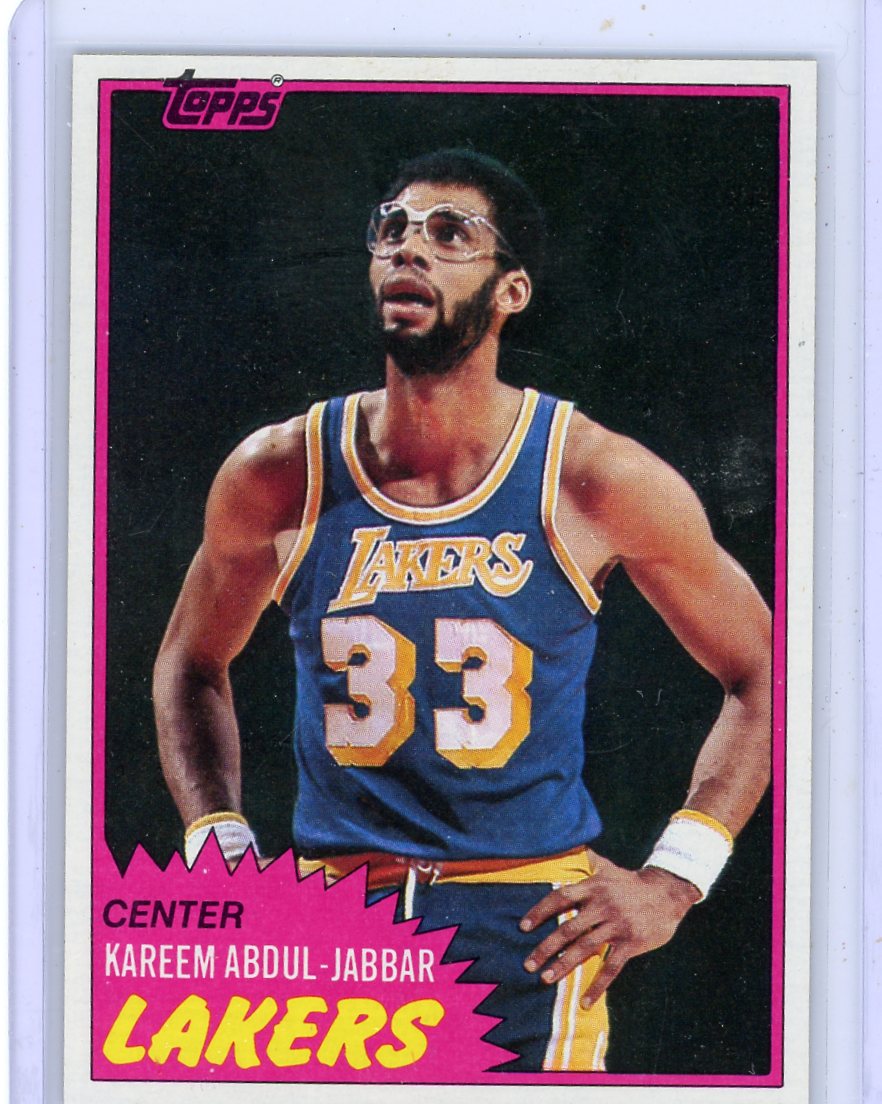 Kareem Abdul-Jabbar 1981 Topps #20
