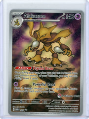 Alakazam Pokémon Mega Evolution Pokémon Center ETB Black Star Promo #009