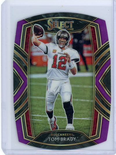 : Football NFL 2020 Panini Select Red Prizm Die-Cut #101